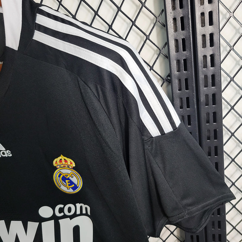 Camisa Retrô Real Madrid III Third Adidas 2008/09 Masculino Preto