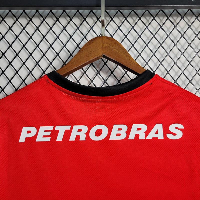 Camisa Flamengo I Home Retrô 2008/09 Adidas Masculina - Vermelho