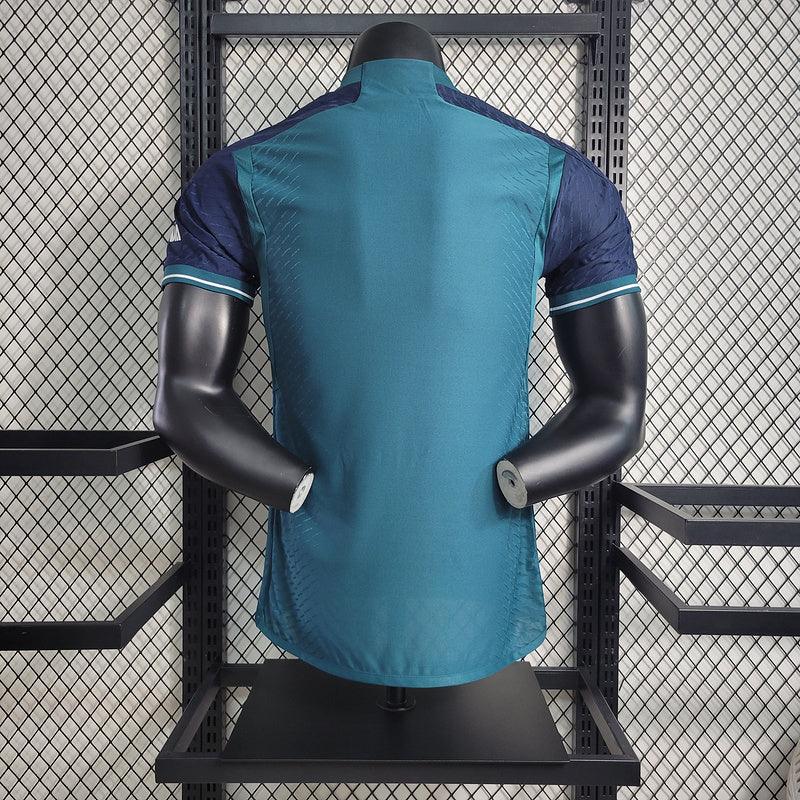 Camisa Arsenal Away Adidas Jogador 2023/24 Masculino Azul