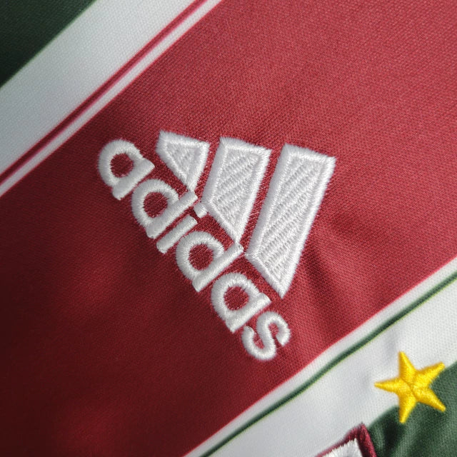 Camisa Fluminense I 2012 Adidas Retro Masculina - Tricolor Unimed