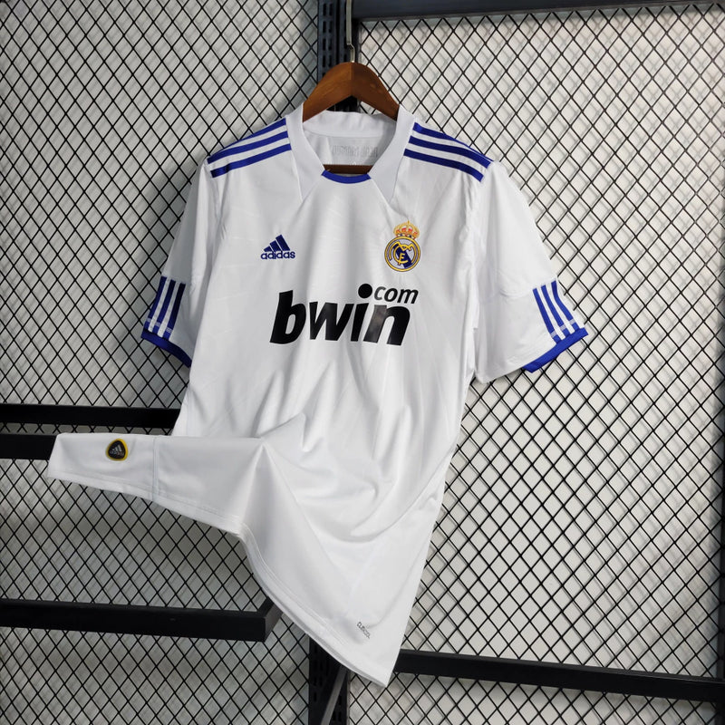 Camisa Retrô Real Madrid I Home Adidas 2010/11 Masculino Branco