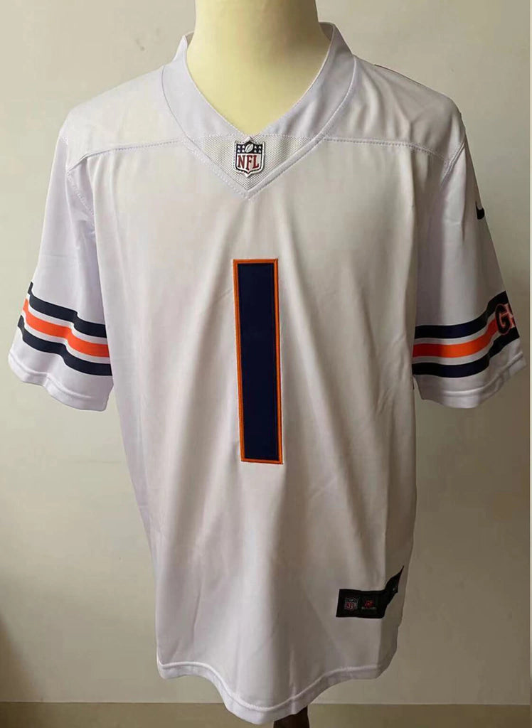 Camisa Jersey Chicago Bears - 1 Justin Fields - 52 Khalil Mack - 34 Walter Payton - 32 David Montgomery - 85 Cole Kmet