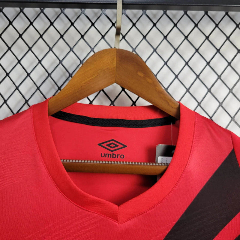 Camisa Athletico Paranaense I Home 2024/25 Torcedor Umbro Masculino Vermelho