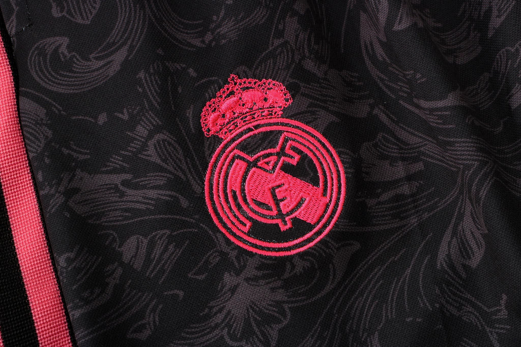 Conjunto Regata Real Madrid Training 2020/21 Adidas - Preto