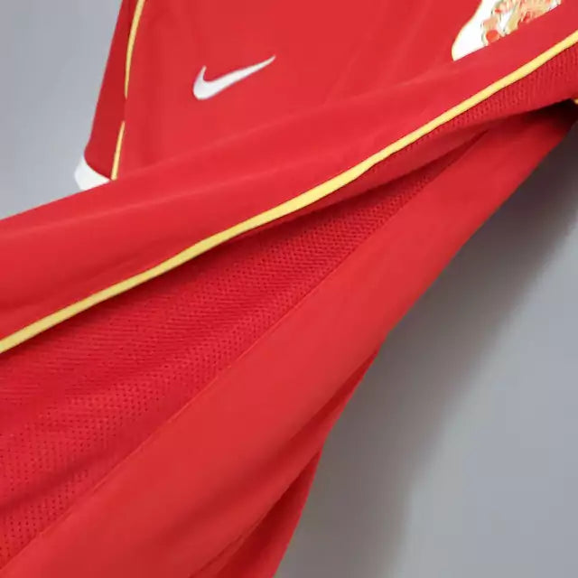 Camisa Retrô Manchester United Nike 2006/07 Masculino Vermelho