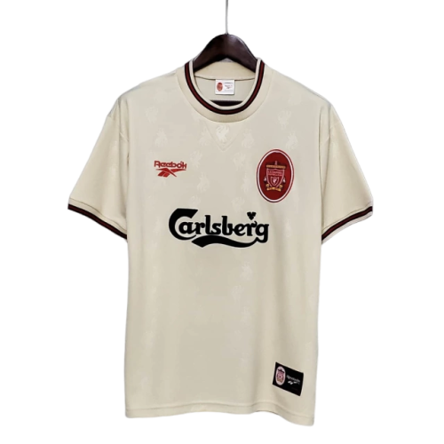 Camisa Liverpool Retrô 1996/1997 Branca - Reebok