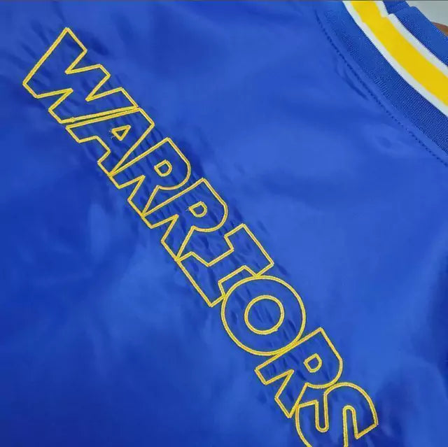 Jaqueta Golden State Warriors 23/24 Masculino - Azul