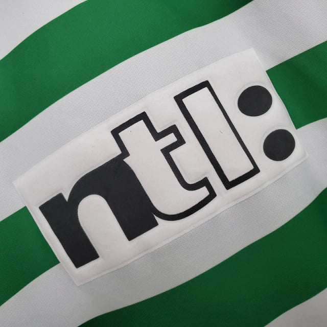 Camisa Celtic Retrô 1999/2000 Verde e Branca - Umbro