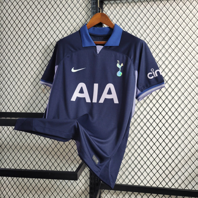Camisa Tottenham Away Nike Torcedor 2023/24 Masculino Azul Marinho