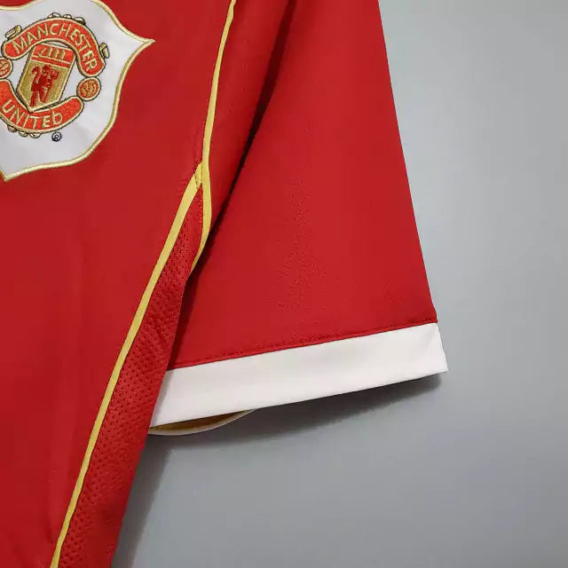 Camisa Retrô Manchester United Nike 2006/07 Masculino Vermelho