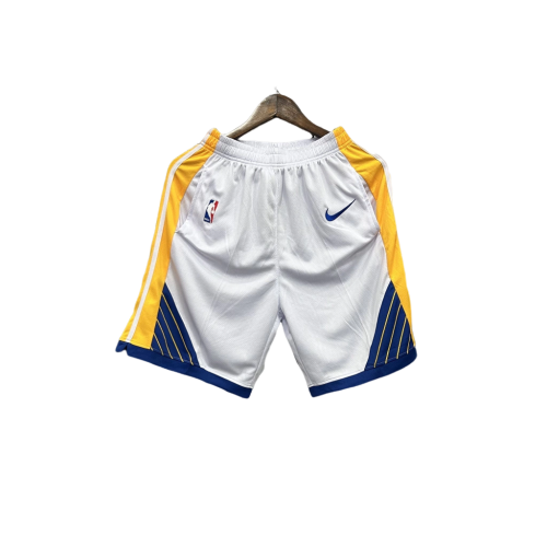 Shorts NBA Golden State Warriors 23/24 Casual Nike-branco