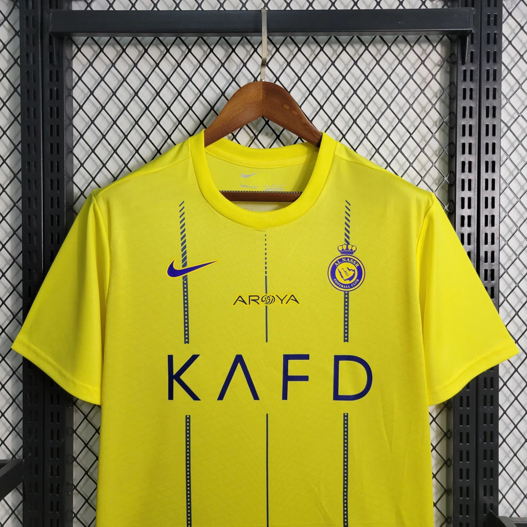 Camisa Al-Nassr I Home Adidas Torcedor 2024/25 Masculino Amarelo