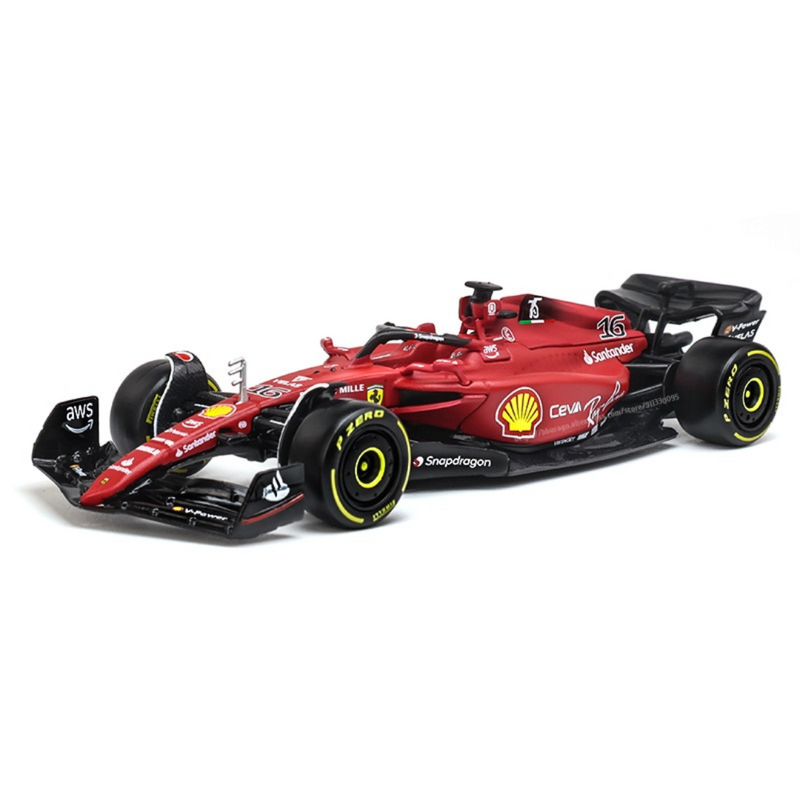 Miniatura F1-75 🤌🏽 Scuderia Ferrari Fórmula 1 Team 2022/2023 1:43 - Charles Leclerc 16