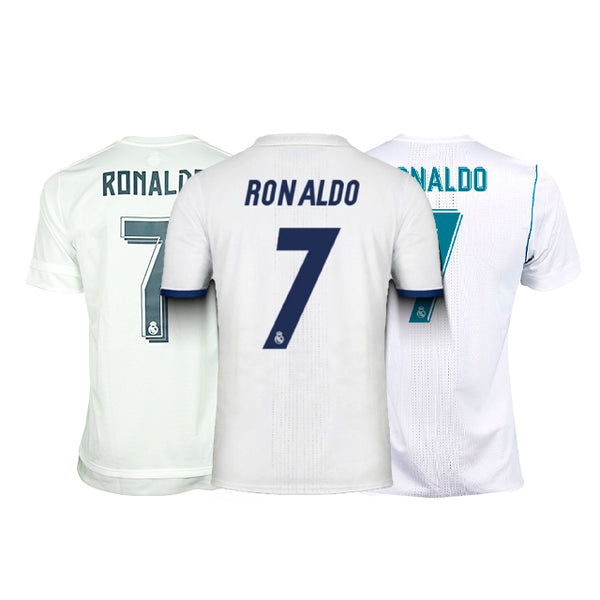 Kit Camisas CR7 Máquina (Real 2016, 2017 e 2018)