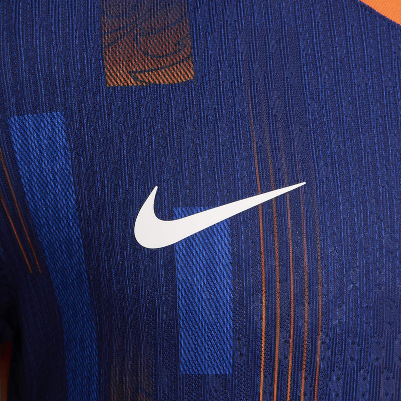 Camisa Holanda I Home Nike Torcedor 2024/25 Masculino Azul
