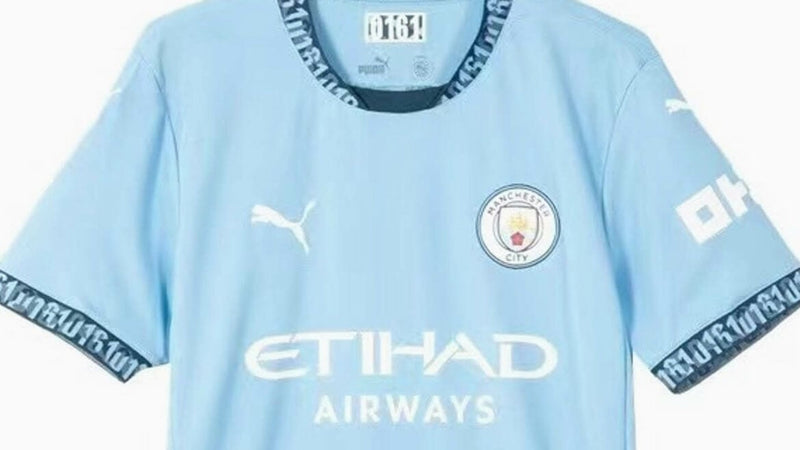 Camisa Manchester City I Home 2024/25 Torcedor Puma Masculina Azul