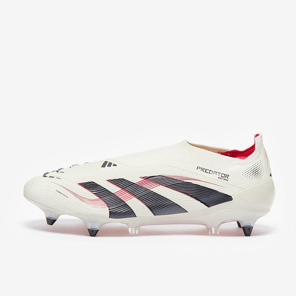 Chuteira Sem Cadarços Adidas Predator Elite Campo Trava Mista