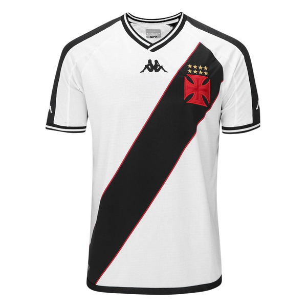 Camisa Vasco da Gama II Away Kappa 2024/25 Masculina Branco