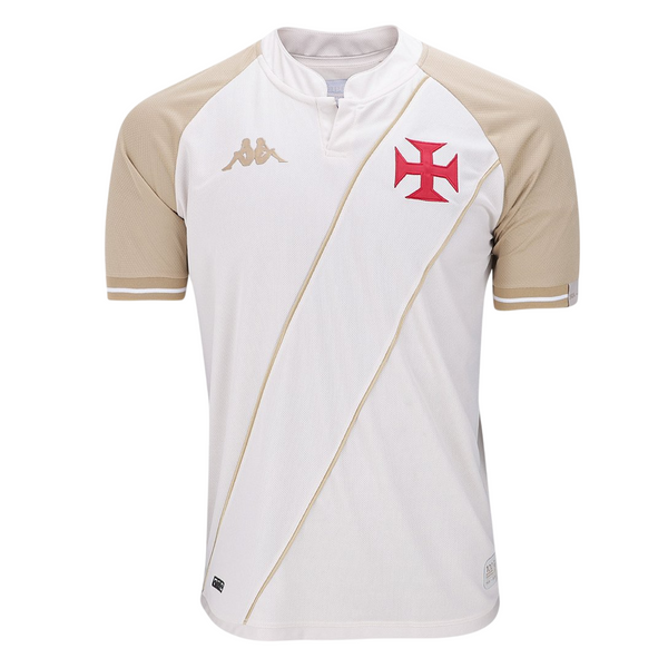 Camisa Vasco da Gama III Third Kappa 2024/25 Masculina Bege