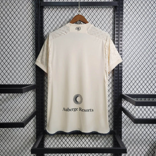 Camisa Roma Away Adidas Torcedor 23/24 Masculino - Off White Branco