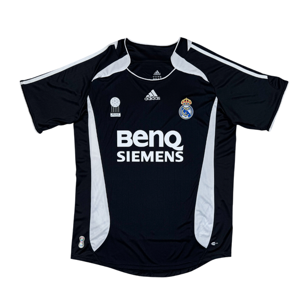 Camisa Retrô Real Madrid Home 2006/07 Adidas Masculino - Preto