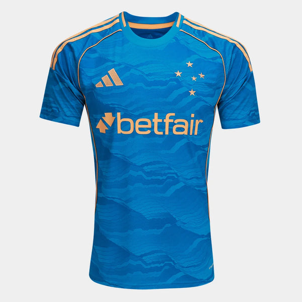 Camisa Adidas Cruzeiro III 2025/26 Azul