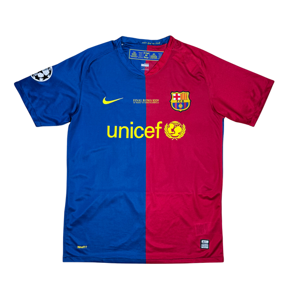 Camisa Retrô Barcelona Home 2008/09 Nike Masculino - Azul