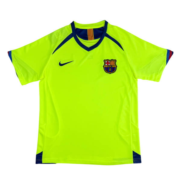 Camisa Retrô Barcelona Away 2005/06 Nike Masculino - Verde