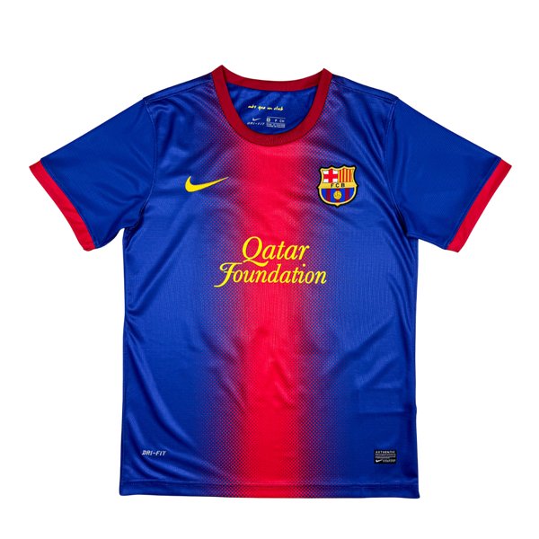Camisa Retrô Barcelona Home 2012/13 Nike Masculino - Azul