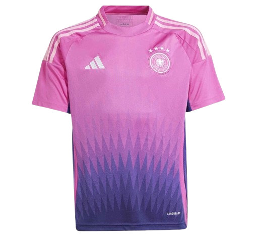 Camisa Adidas Alemanha II Euro Copa Torcedor 2024/25 Masculino Rosa e Roxo