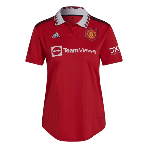 Camisa Manchester United I Home 2022/23 Torcedor Adidas Feminina - Vermelho