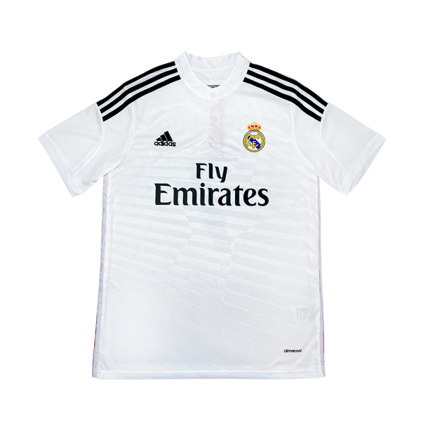 Camisa Retrô Real Madrid Home 2014/15 Adidas Masculino - Branco