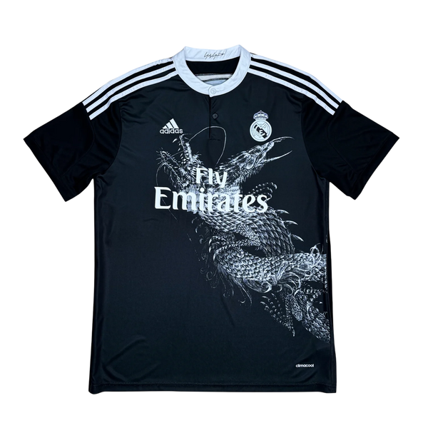 Camisa Retrô Real Madrid Third 2014/15 Adidas Masculino - Preto