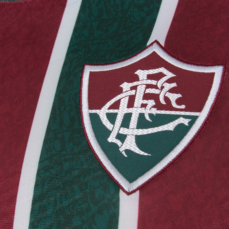 Camisa Fluminense I 2024/25 Torcedor Umbro Masculina Tricolor PRÉ-VENDA