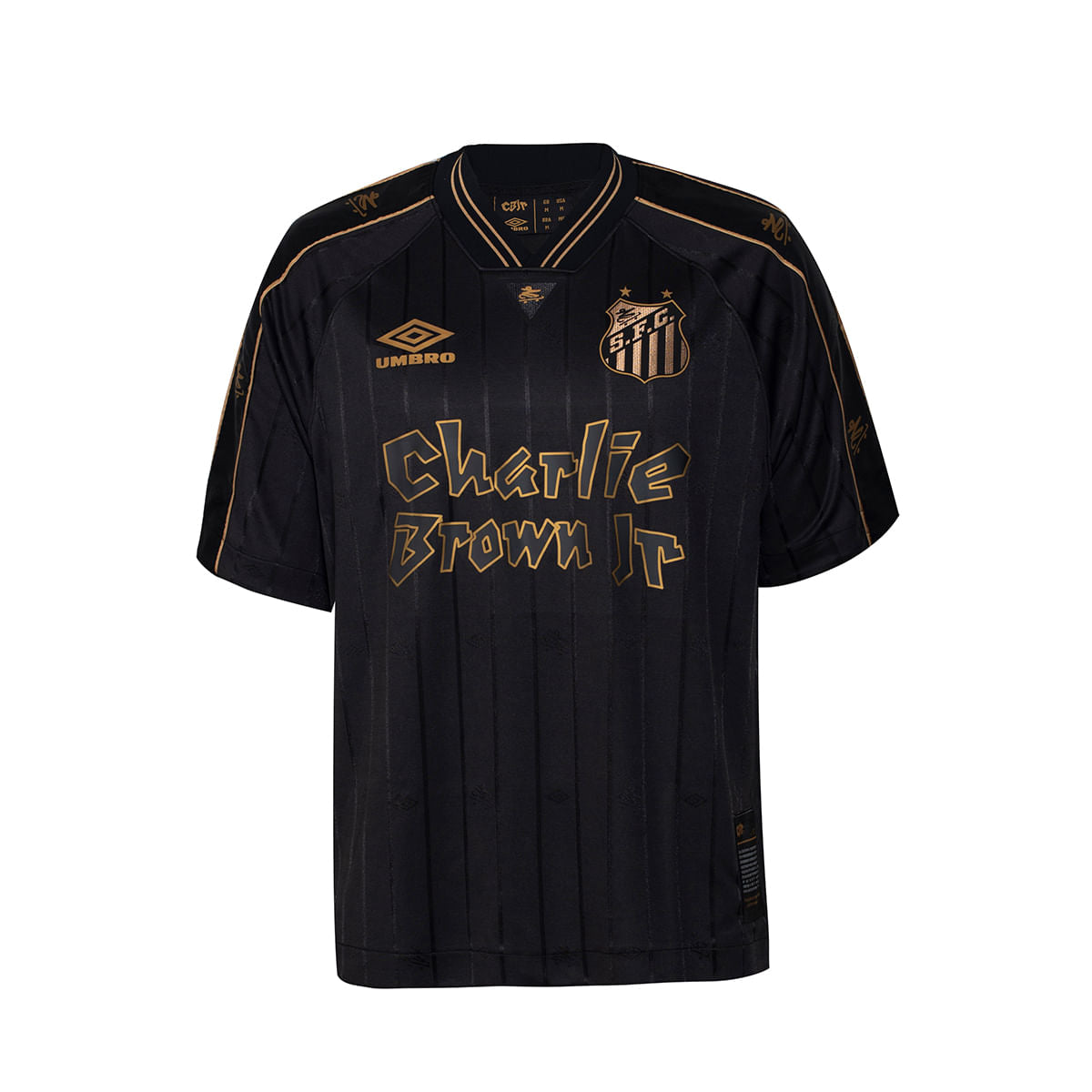 Camisa Santos Charlie Brown Jr.  Umbro - Legacy  Oversized Personalização Grátis