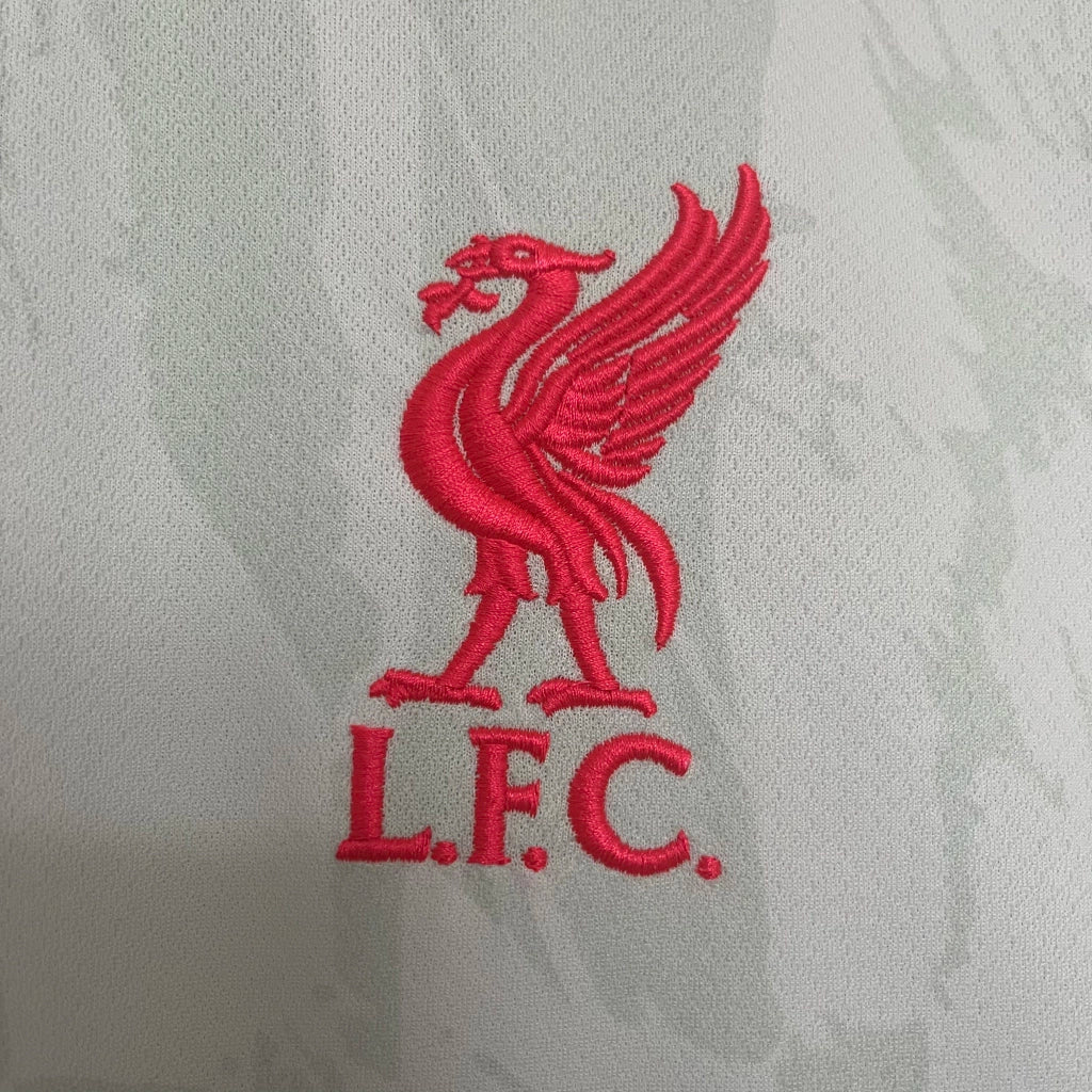 Camisa Liverpool III Nike Torcedor 2024/25 Masculino Branco