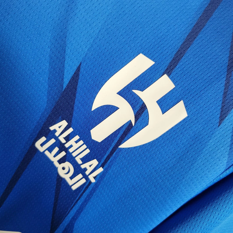 Camisa Al-Hilal Saudi Home Puma Torcedor 23/24 Masculina - Azul