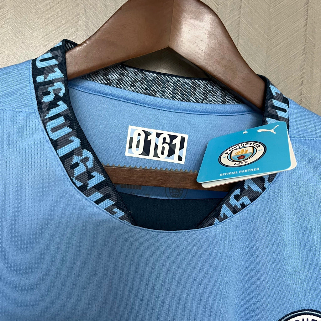 Camisa Manchester City I Home 2024/25 Torcedor Puma Masculina Azul