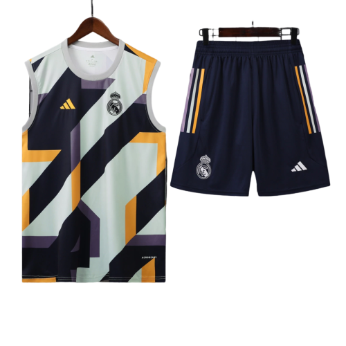 Conjunto Regata Real Madrid Training 2023/24 Adidas - Verde