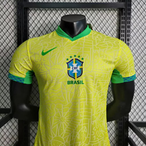 Camisa Seleção Brasil Jogador - 2023/24 Amarelo