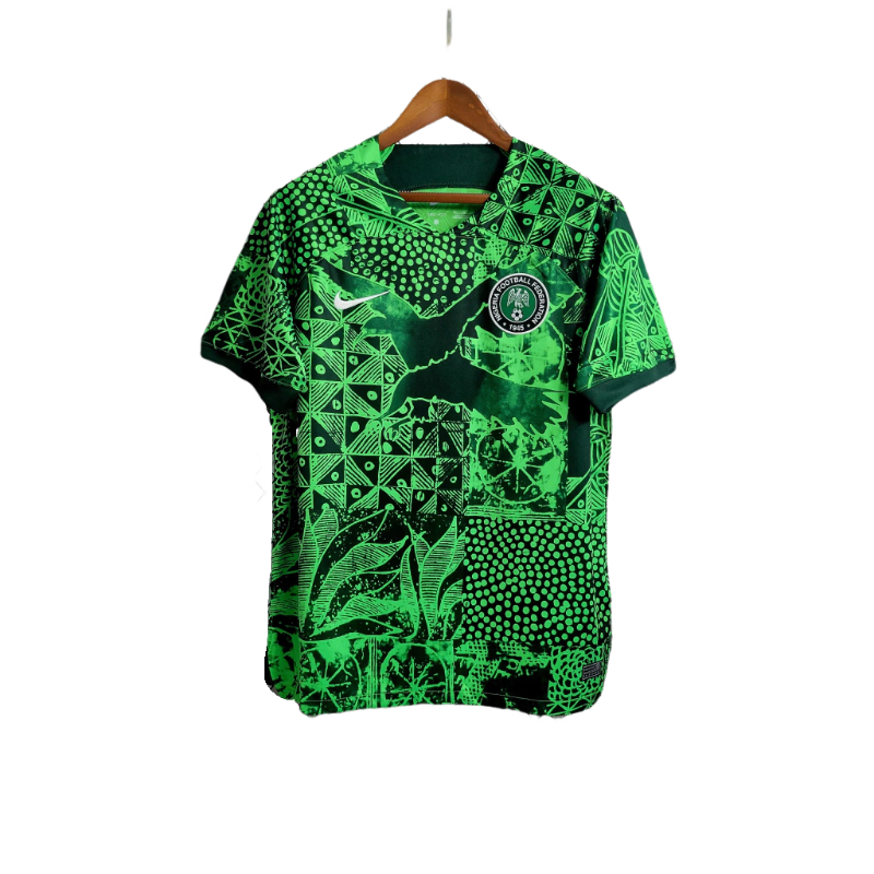 Camisa Nigeria I 2022/23 Nike Masculino Torcedor