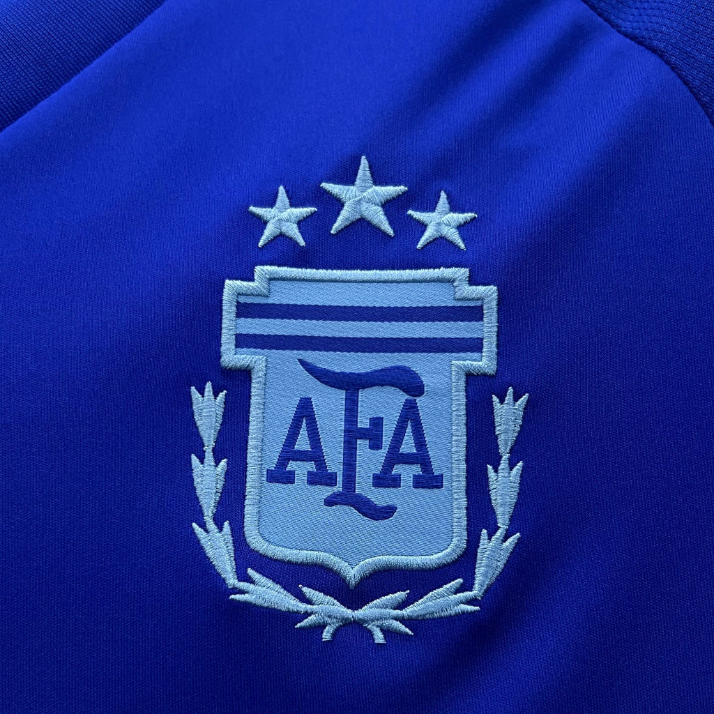 Camisa Adidas Argentina Copa América II Away Torcedor 2024/25 Masculino Azul