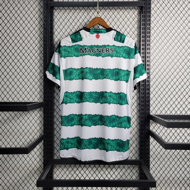 Camisa Celtic FC II Adidas Torcedor 23/24 Masculino Verde e Branco