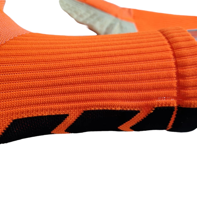 Meia Esportiva BHS Pro Antiderrapante Antiaderente Profissional -laranja - Futebol Basquete Academia Tam. Unico 35 ao 44