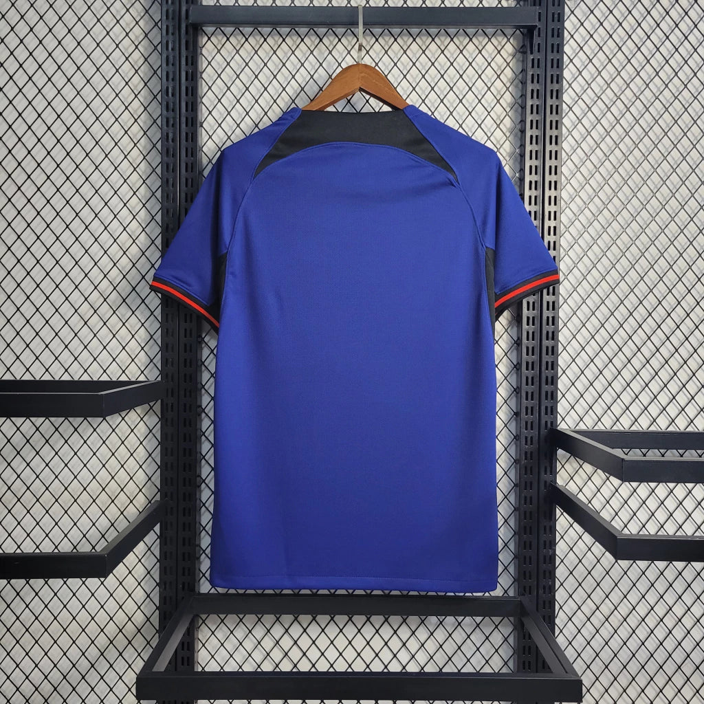 Camisa Holanda II Nike Torcedor 2022/23 Masculino Azul