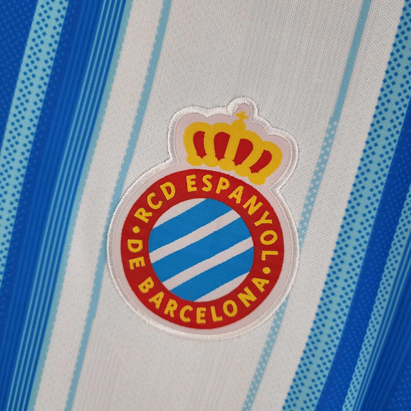 Camisa Espanyol II Kelme Torcedor 2022/23 Masculino Azul e Branco