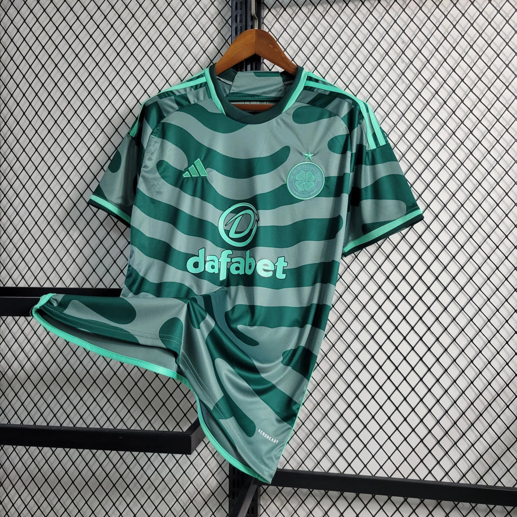 Camisa Celtic FC III Adidas Torcedor 23/24 Masculino Verde