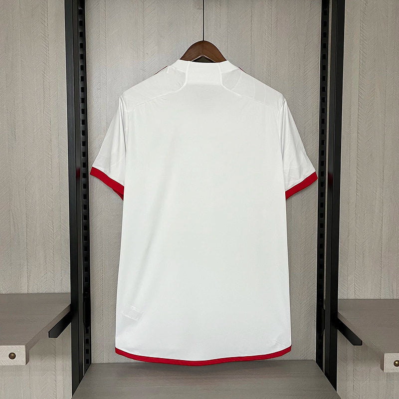Camisa Flamengo Away 2024/25 Adidas Torcedor Masculino Branco