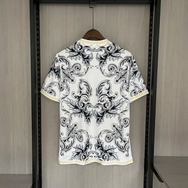 Camisa Seleção Itália x Versace Torcedor 2023/24 Masculino Branco