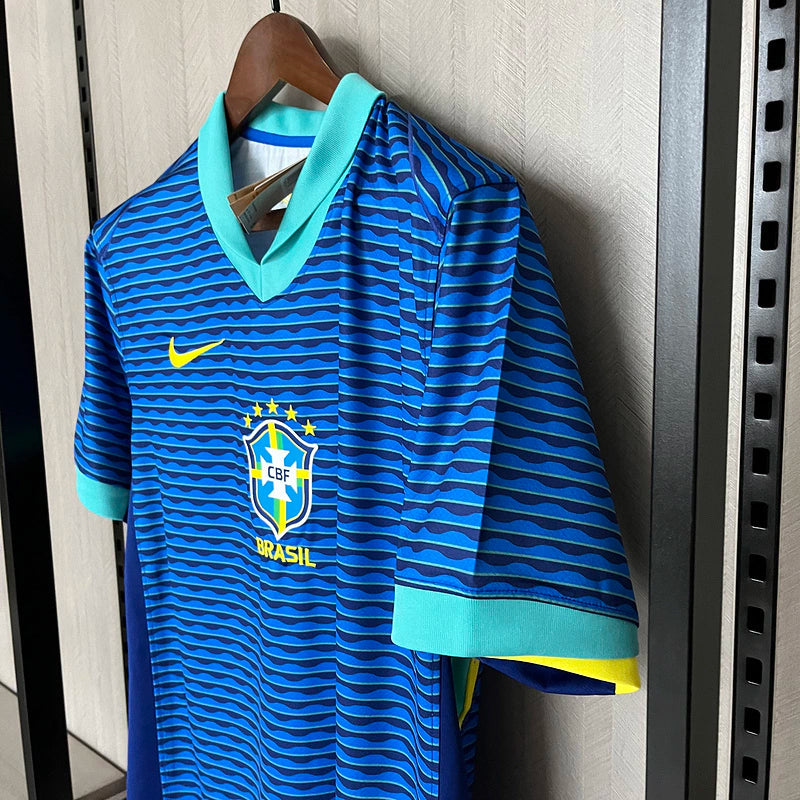 Camisa Brasil II Nike Torcedor 2024/25 Masculino Azul